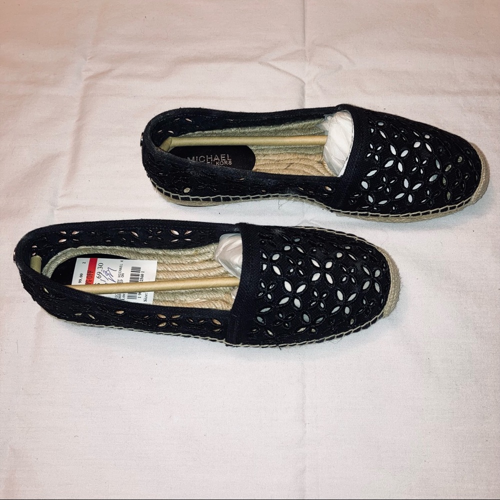 Michael Kors ‘Darci’ Slip On Canvas Shoes